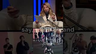A “battle bots” video is blowing up online after humanoid-style robots were fighting each other.
