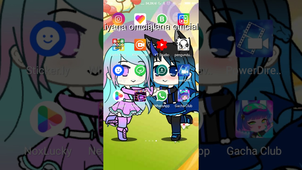 Cara menjadi putri duyung di gacha club gampang cek desk