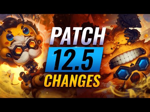 NEW PATCH 12.5 CHANGES: Seraphine BUFFS?? - League of Legends Season 12