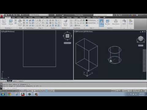 AutoCAD - 3D Modeling Basics #4 - 3D Primitives - Brooke Godfrey