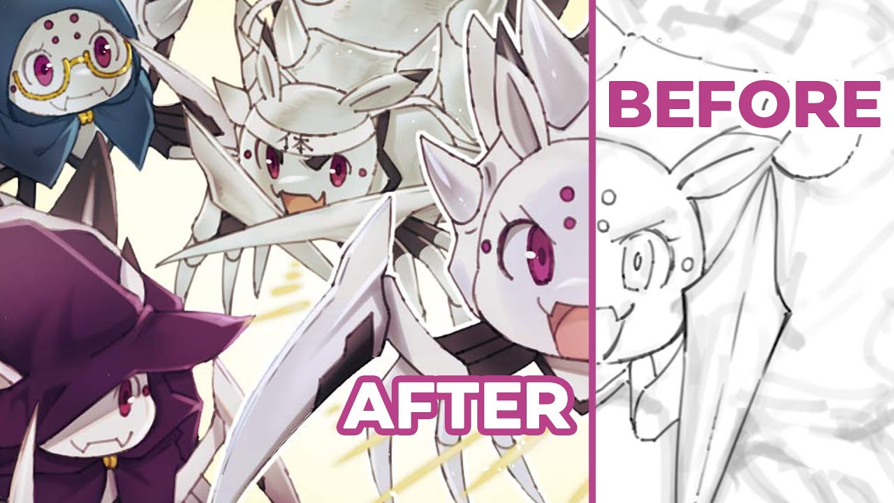 So I'm a Spider, So What? Official Illustrations | Speed Draw