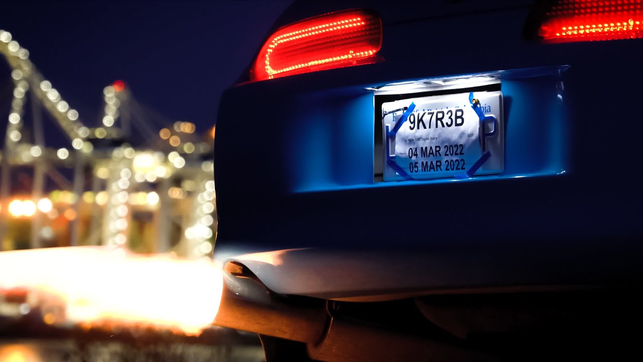 Gloss Light Blue MK4 Supra [4K]