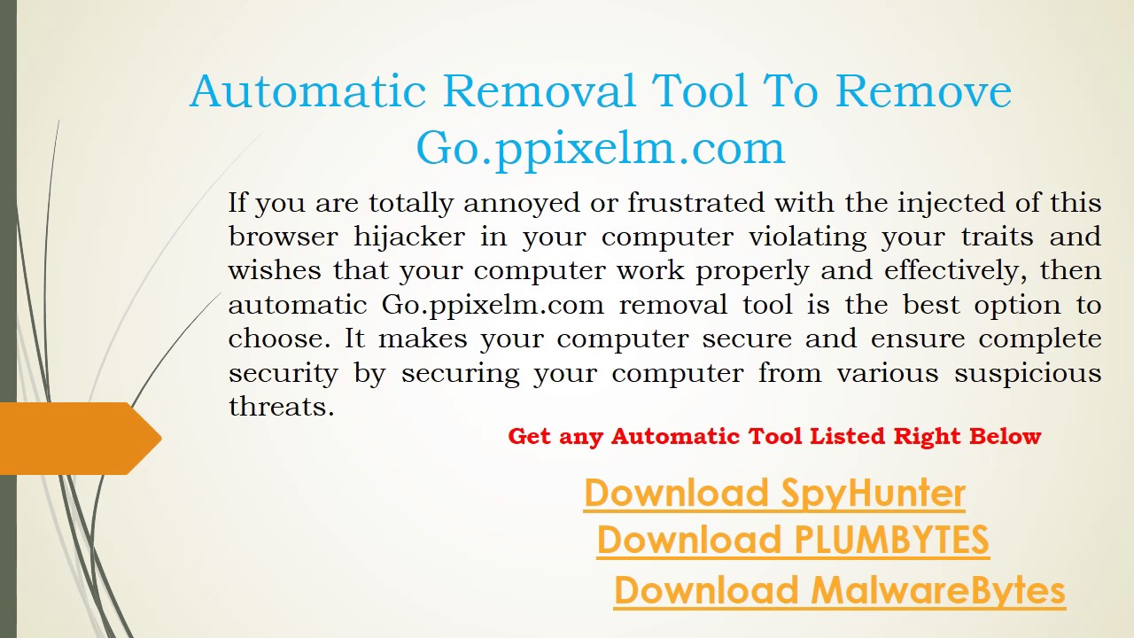 How To Uninstall Go.ppixelm.com Completely