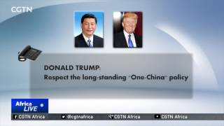Trump Tells Xi He Respects One-China Policy