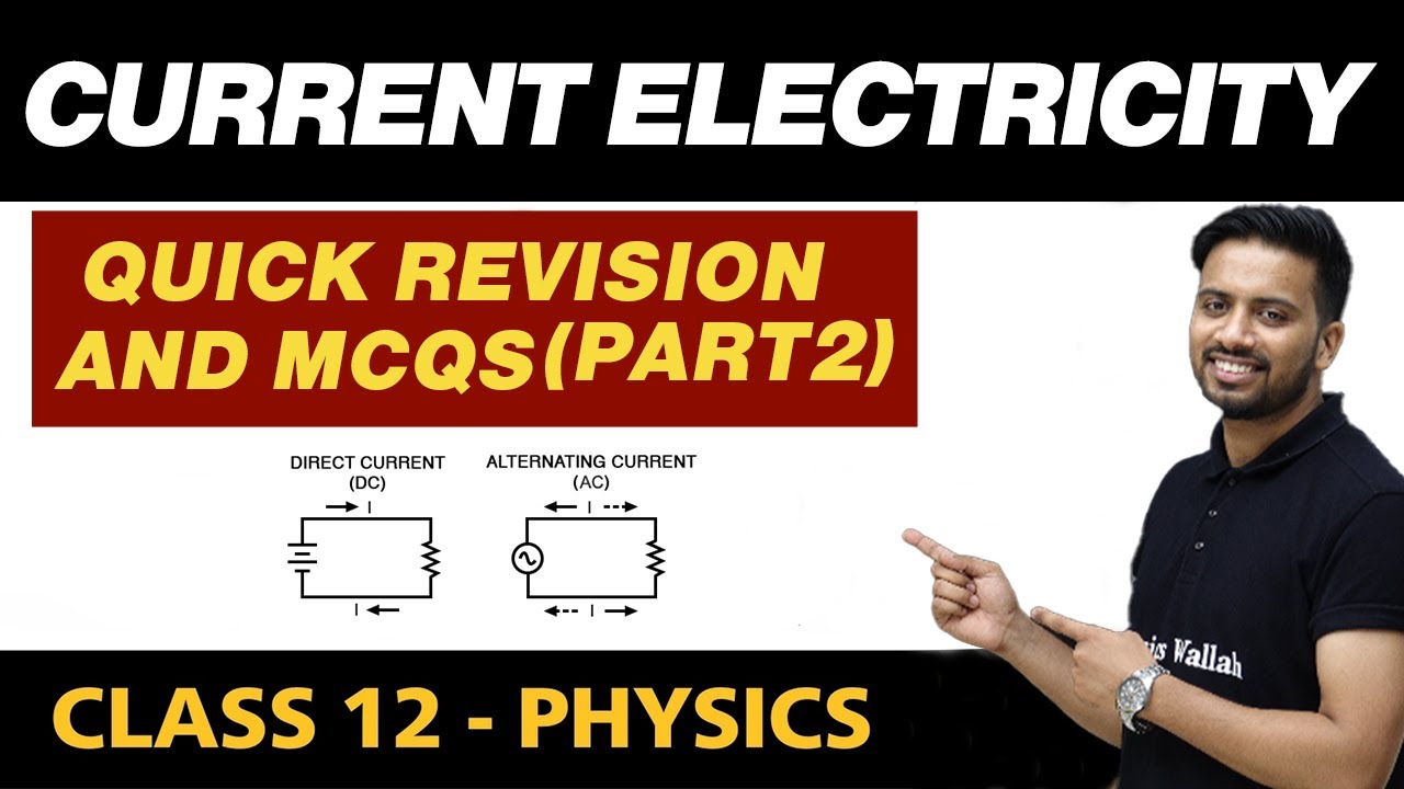 Current Electricity : Quick Revision and MCQs (Part-2) | Class 12 NCERT ...