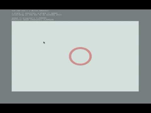 Messing with openFrameworks