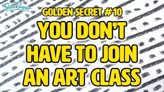 You Dont Have to go to Art Classes - Golden Secret of Drawing #10
