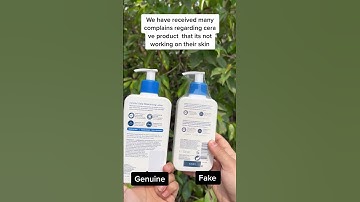 How to spot fake CeraVe