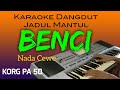 BENCI - KARAOKE DANGDUT JADUL MANTUL - NADA CEWE