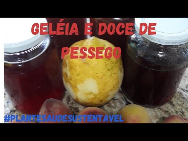 Geleia de Pêssego Receita por Marina - Cookpad