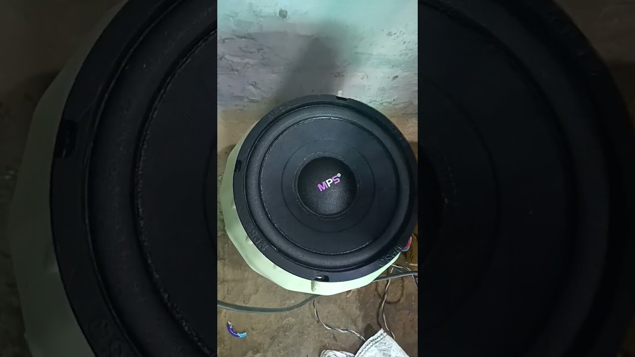 deep bass in 8"subwoofer 🥵 32hz to 40hz 🥵