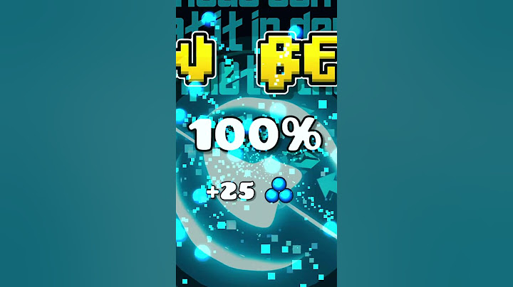Debes hacer 200% para pasarte este nivel de Geometry Dash