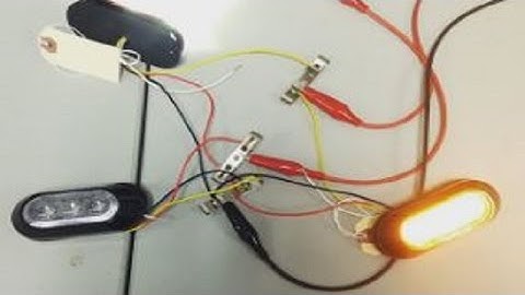 Maxxima M20383WCL | Ultra 0.8" Thin Profile 3 LED Warning Lights