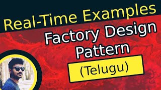 Factory Design Pattern implementation in Java in Telugu (Software Design Patterns in Telugu)