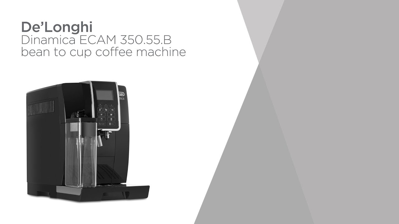 De'longhi Dinamica ECAM 350.55.B Bean to Cup Coffee Machine Product