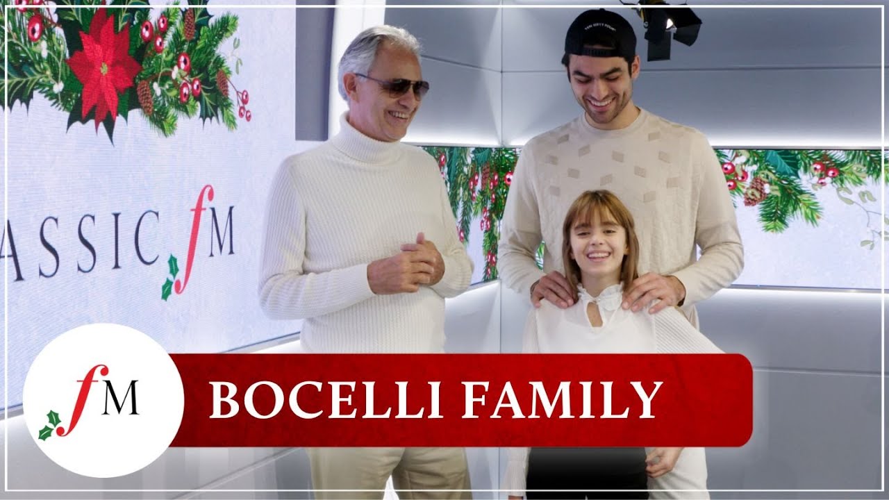 Andrea Bocelli & Matteo Bocelli - O Sole Mio / Fall On Me (for CCTV NYE  Gala) 