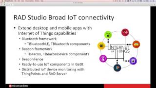 "Fast and Simple IoT Development with RAD Studio and RAD Server" - CASE 29 Conference 2017 - Croatia