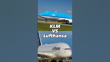 Lufthansa Vs KLM 🔥 #airplane #shortsfeed #aviation #airlines