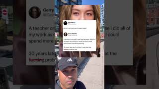 A Teacher Called This Person Lazy And They Have Not Forgotten It 30 Years Later