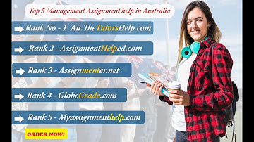 Top 5 Management Assignment Help in Australia