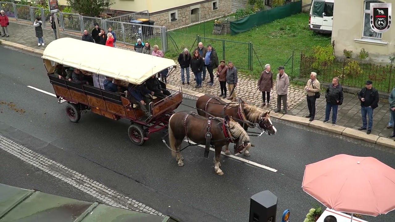 Festumzug Jubiläum 100 Jahre RFV Ellefeld Oktober 2025