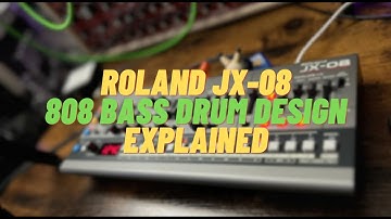 Roland JX-08 808 Bass Drum Design Explained