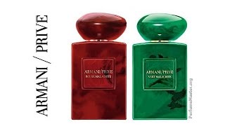 Giorgio Armani - Armani Prive Malachite Fragrance Collection