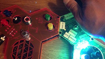 Messing around with LFO and light control on Molecule Synth