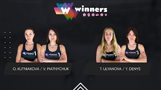 Winners Beach Volleyball. Women. O. Kutniakova / V. Piatnychuk - T. Ulyanova / Y. Denys 25.04.2024