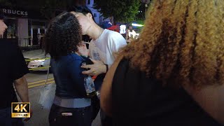 ［Hongdae 4K］Seoul Night Walk!! ~ I want to kiss you tonight ~~ !!
