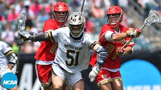 Notre Dame vs. Denver: 2024 DI men's lacrosse semifinal highlights