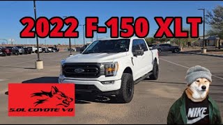 2022 FORD F-150 XLT. 5.0 COYOTE V8. 400HP. FUEL WHEELS. STOCK T28876