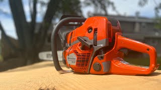 Husqvarna 592xp review by actual Timber Cutter