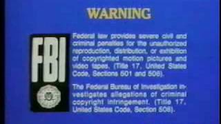 Fbi Warning 1978