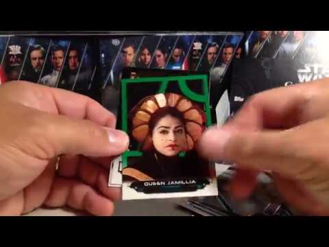 2019 Topps Star Wars Cards Opening Series #83 - Hobby Box #11 of 2018 Galactic Files - YouTube