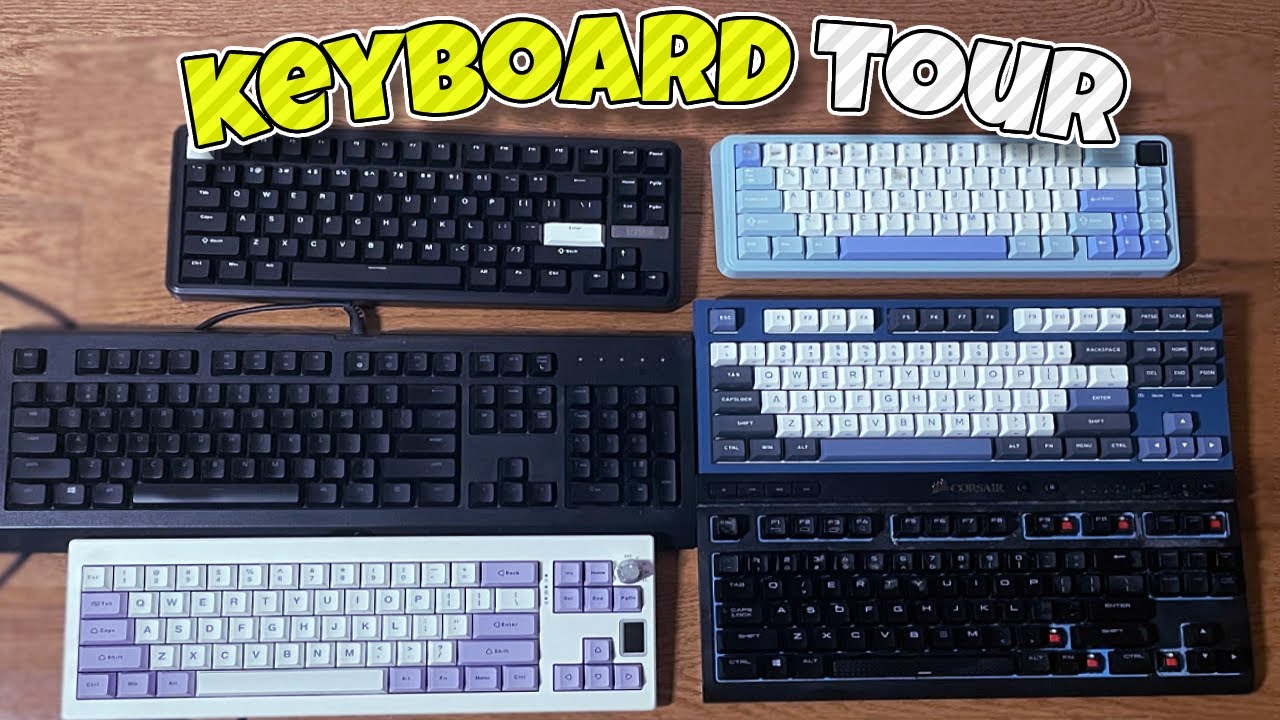 My ENTIRE Keyboard Collection...