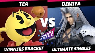 Sumapa 121 - Tea (Pac-Man) Vs. Demiya (Sephiroth) Smash Ultimate - SSBU