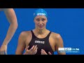 Плавание Женщины 4х200 м Вольный стиль Финал Будапешт 2017 Чемпионат мира