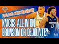 Are KNICKS All-In on Jalen Brunson or Dejounte Murray? | Point Guard Comparisons Breakdown