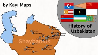 History of Uzbekistan (OUW) every year (1428-2026)