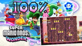Break Time Lights Out - Super Mario Bros. Wonder 100% Walkthrough
