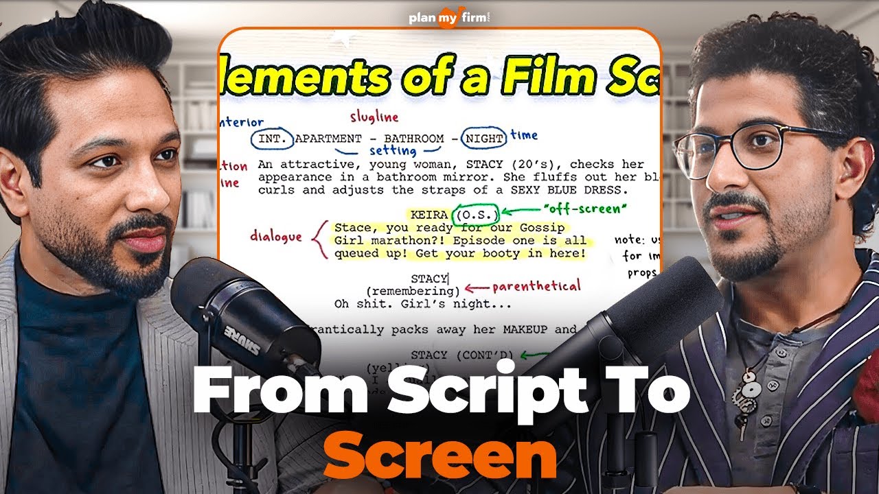 Script Tos Creen Script to Screen: How Movies Come to Life! | Uzair Merchant - YouTube