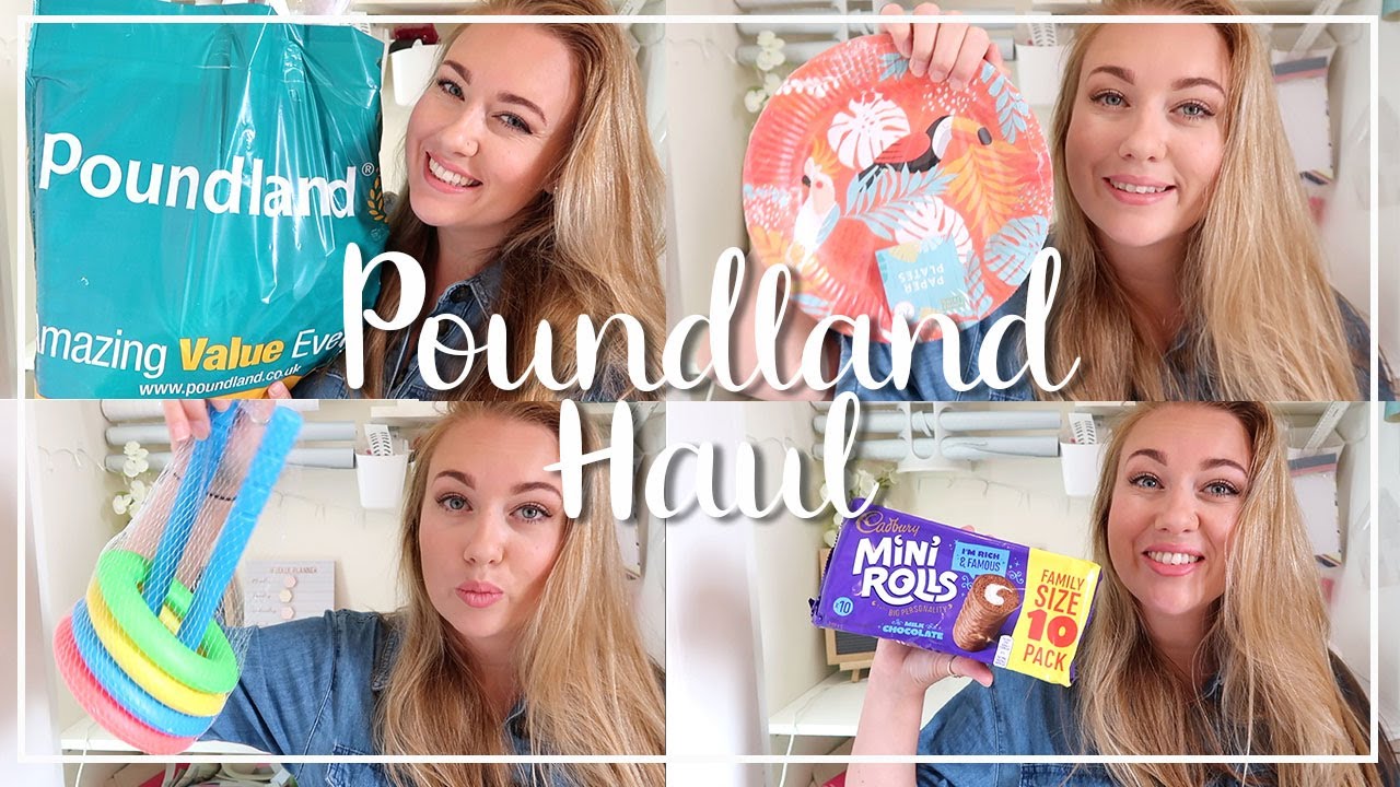 POUNDLAND HAUL GARDEN PARTY ITEMS AND HOUSEHOLD STUFF - LOTTE ROACH