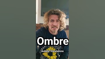 Autistic Translations: Ombre  #WaltonBigfootJames #autism #cptsd #short #shorts #turvy #wtf #ombre