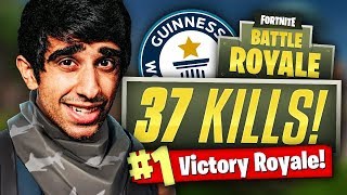 WORLDS FASTEST GAME! - 37 Kill Fortnite Battle Royale
