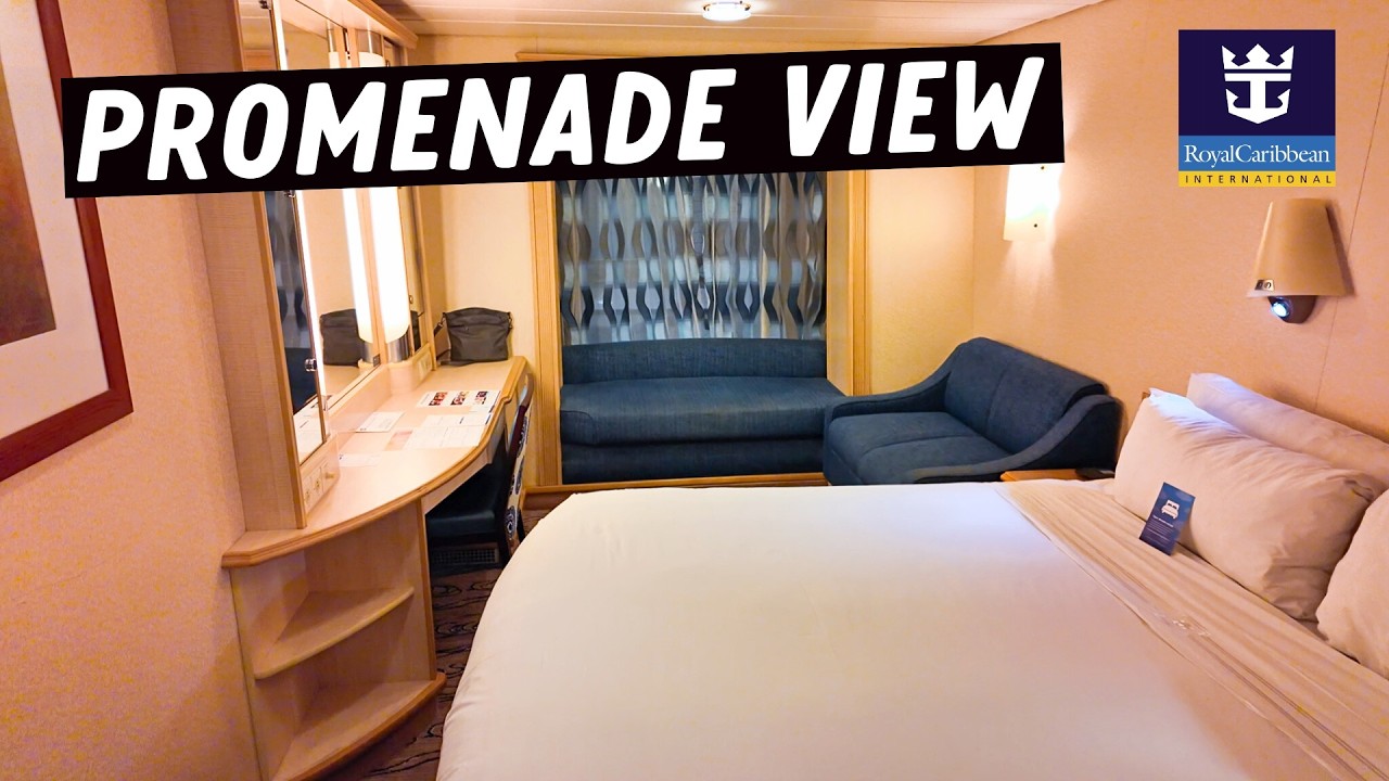 Explorer of the Seas PROMENADE VIEW Cabin Tour | Was it a Noisy Cabin?
