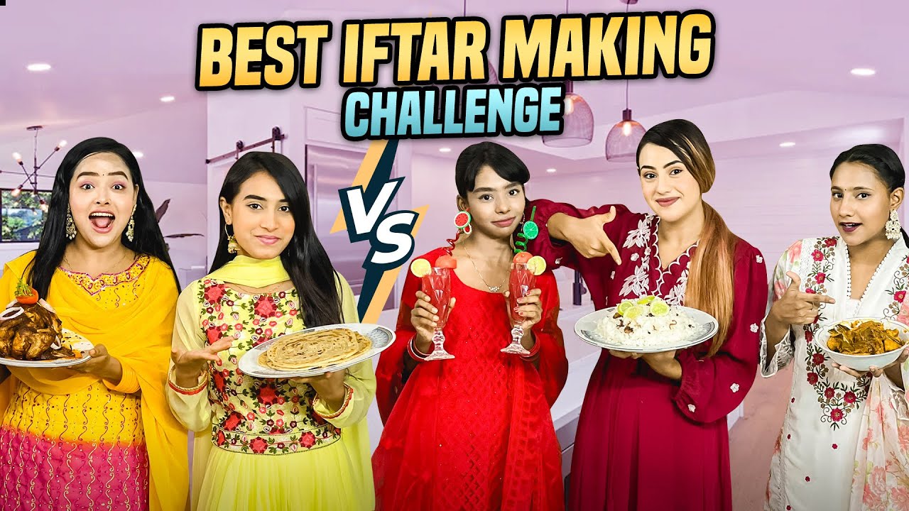     Best Iftar Challenge  Borna Hossain  Mithila Rahman  Ritu Hossain