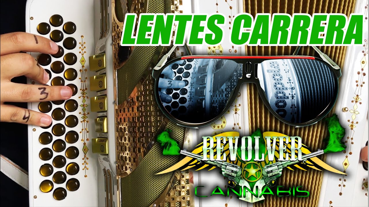 El de los lentes carrera acordeon Con adornos