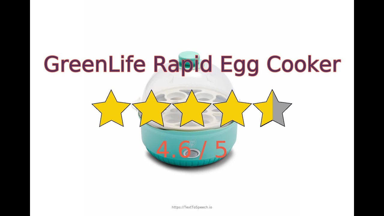 Let's review GreenLife Rapid Egg Cooker YouTube