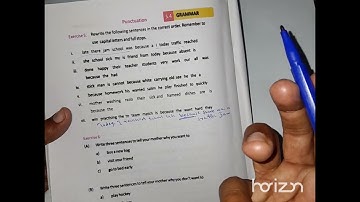 Sindh Text | Class Five | English | Unit 5.4 | Exercises 5 & 6